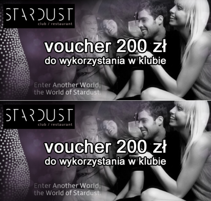 Stardust, voucher, składka, 2012, Wrocław