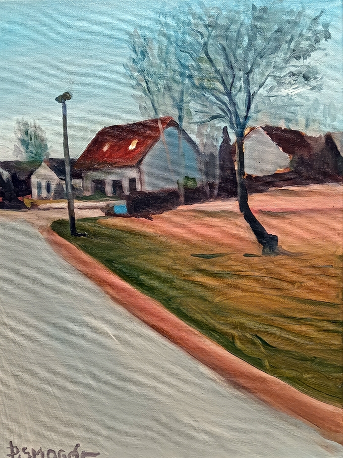 drzewo i dom - Piotr Smogór