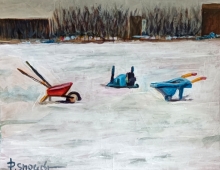 zabawki na śniegu - Piotr Smogór