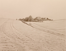 pejzaż zimowy - Piotr Smogór